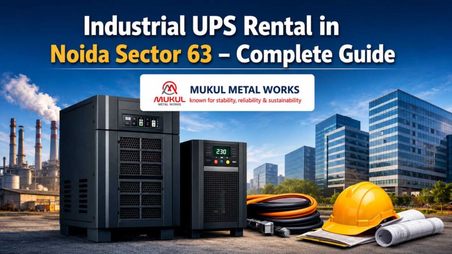 Industrial UPS Rental in Noida Sector 63 | 3 Phase UPS on Rent for Industries