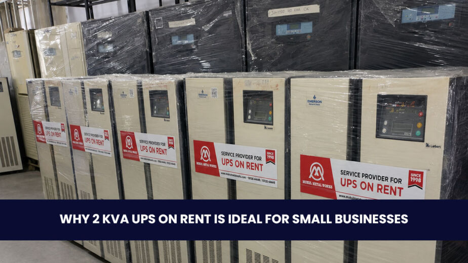 Why 2 kVA UPS on Rent is Ideal for Small Businesses