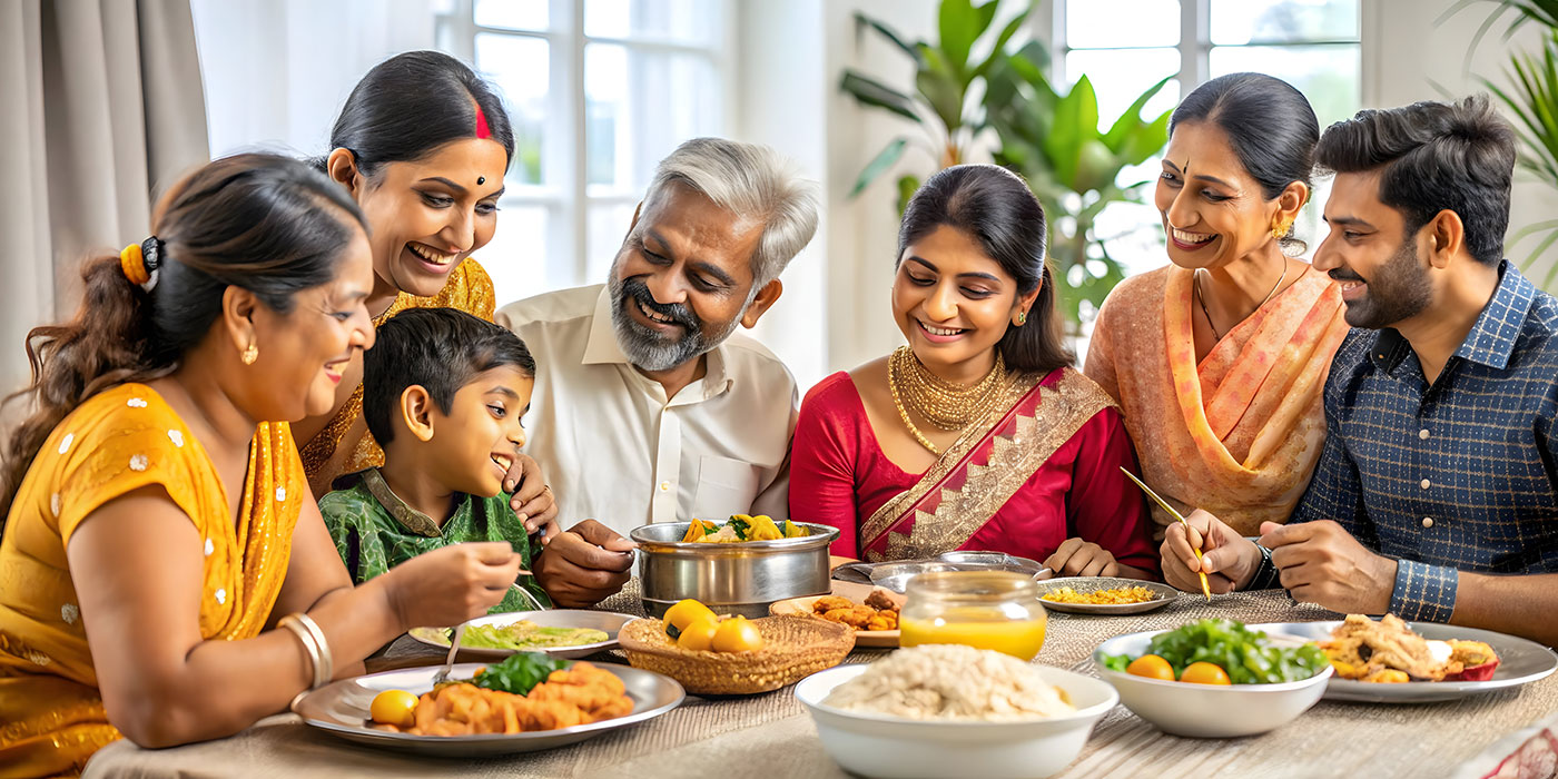 Families Prefer Vegetarian Dining